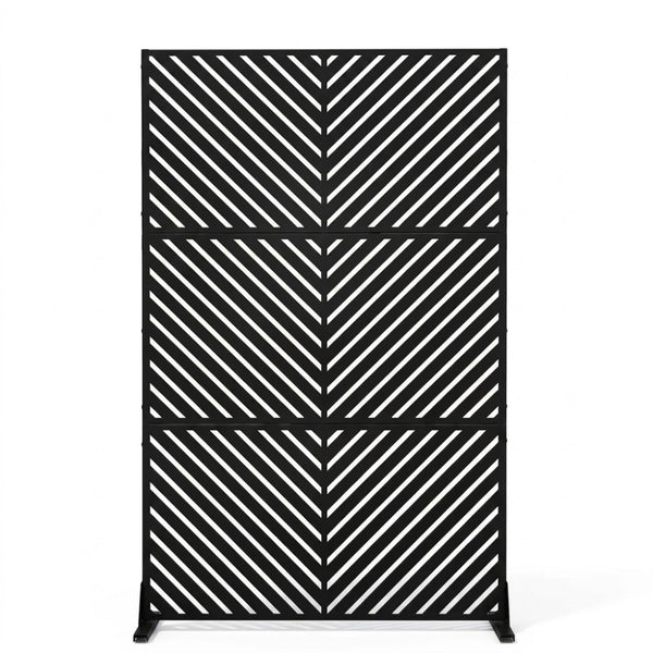 Panneau Acier Extérieur Anticorrosion Motif C — Jardin & Patio