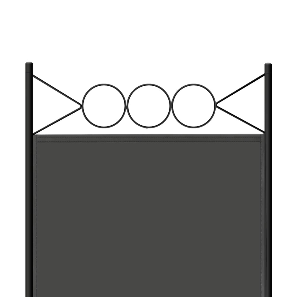 Paravent 3 Panneaux Tissu Pliable — Motif 2