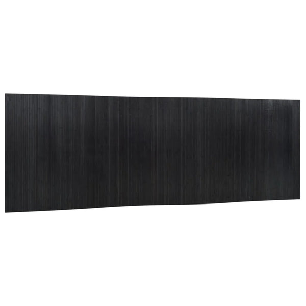 Paravent Bambou Noir Grand Format — Cloison XXL Naturelle & Graphique