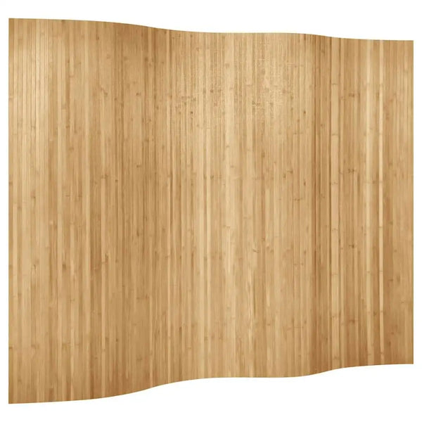 Paravent Bambou Naturel Pliable 250×165 cm — Modulable