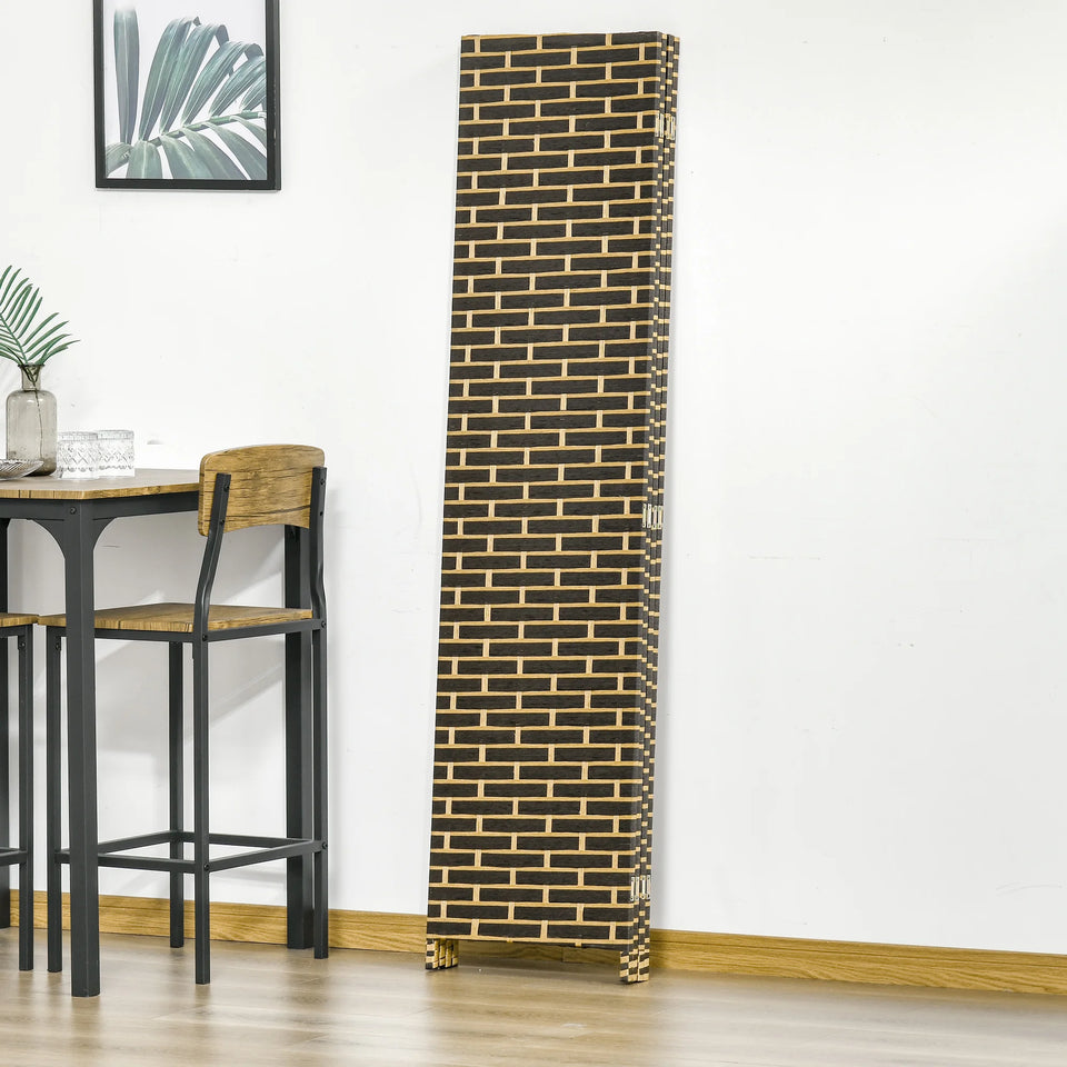 Paravent 4 Panneaux Papier & Bois de Peuplier — Style Japonais 180 × 180 cm