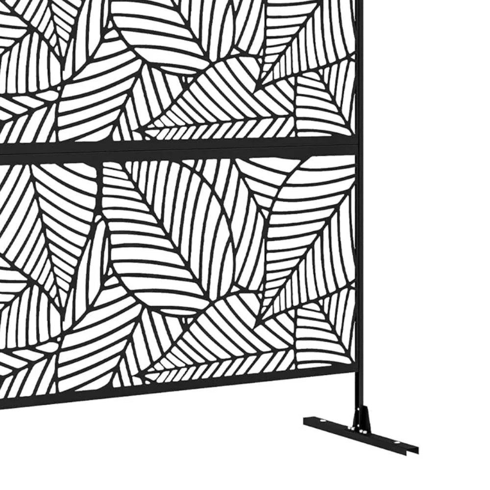 Panneau Acier Extérieur Anticorrosion Motif D — Jardin & Patio