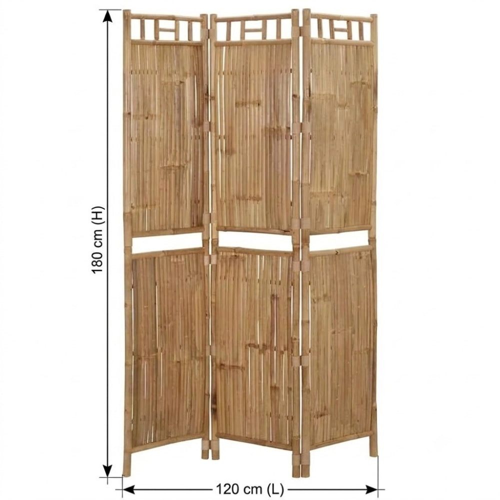 Paravent 3 Panneaux Bambou — Design Tropical & Look Naturel