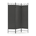Paravent 3 Panneaux Tissu Pliable — Motif 2