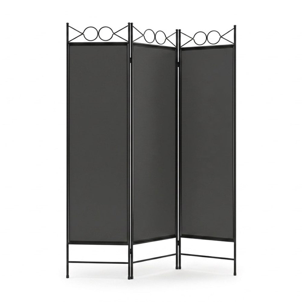 Paravent 3 Panneaux Tissu Pliable — Motif 2
