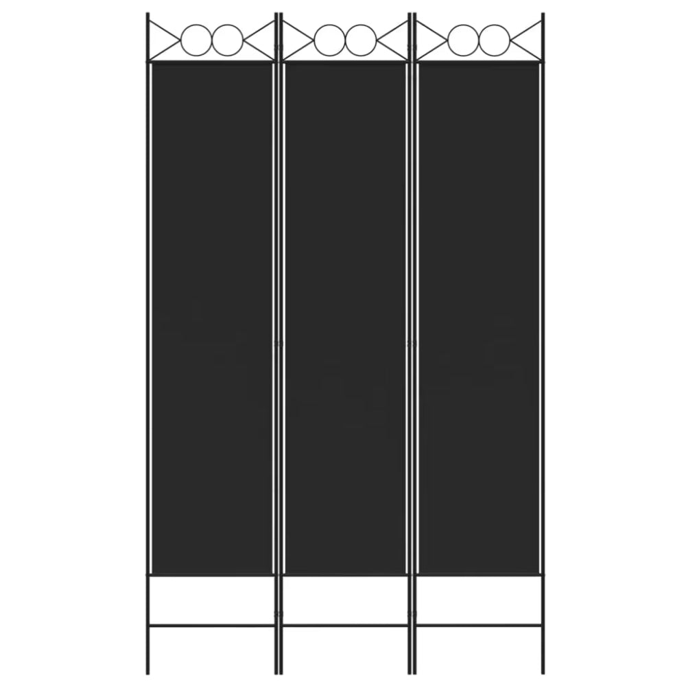 Paravent 3 Panneaux Tissu Pliable — Motif 3