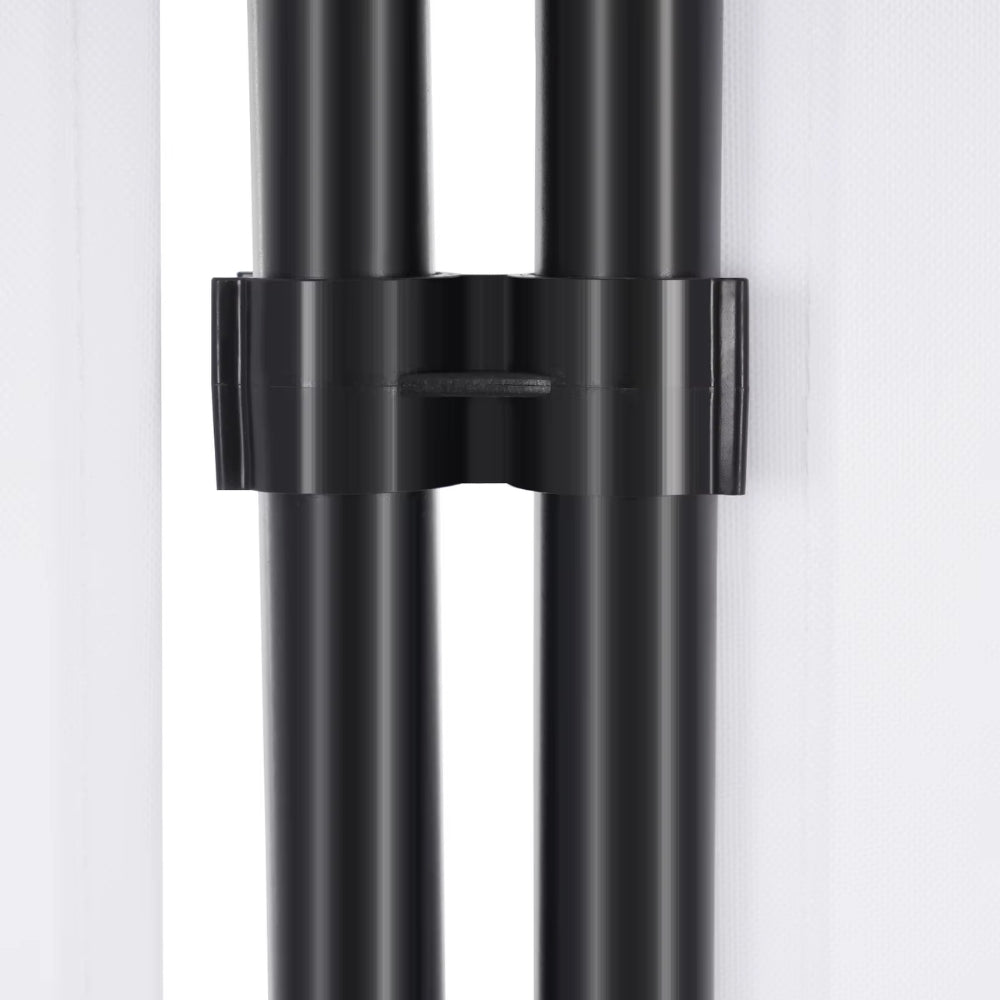 Paravent 4 Panneaux Blanc — Séparateur Moderne & Épuré