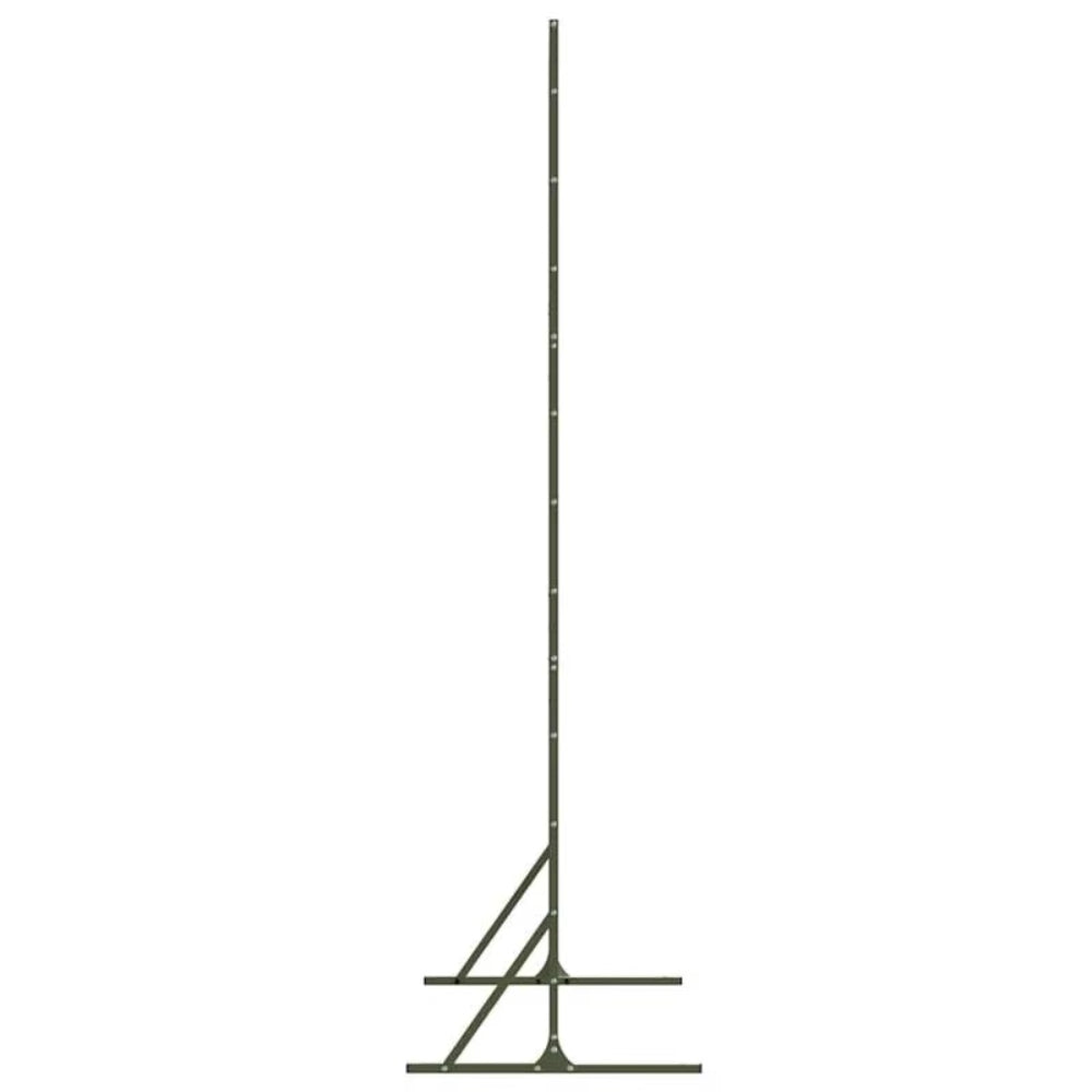 Paravent Acier Olive 100 × 180 cm — Séparateur Design Moderne Terrasse & Jardin