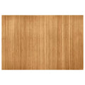 Paravent Bambou Grand Format Bois Foncé 165×600 cm — Modulable