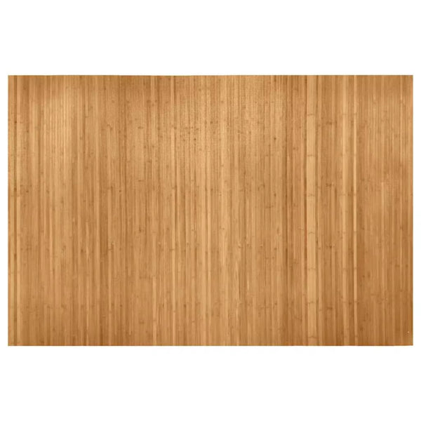 Paravent Bambou Grand Format Bois Foncé 165×600 cm — Modulable