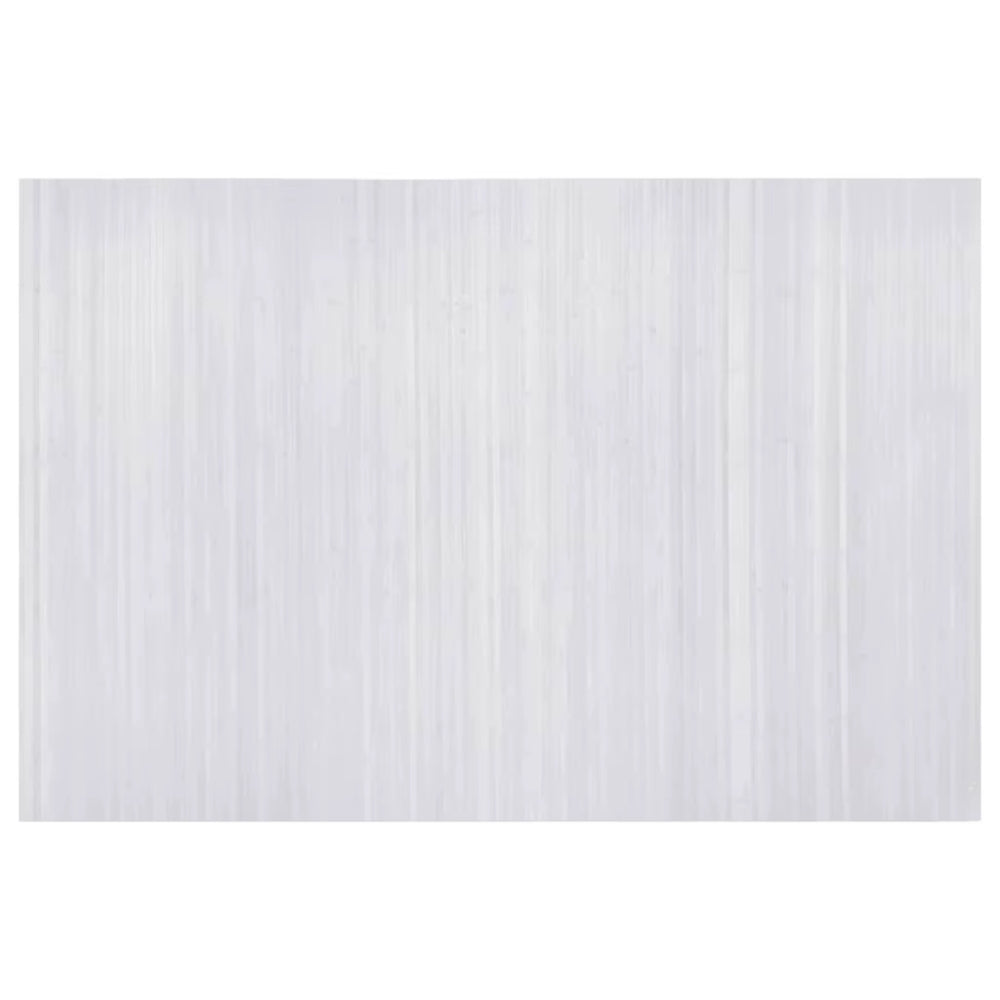 Paravent Bambou Grand Format blanc 165×600 cm — Modulable