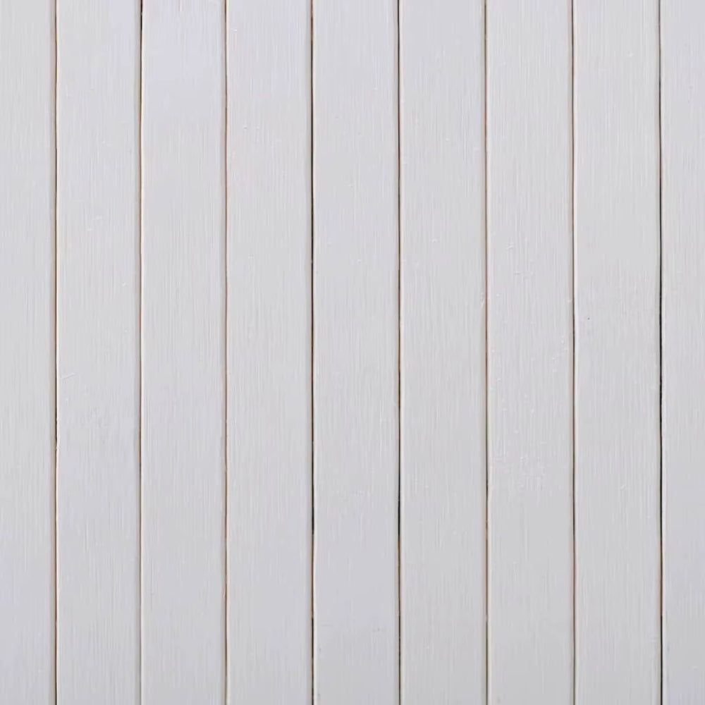 Paravent Bambou Grand Format blanc 165×600 cm — Modulable