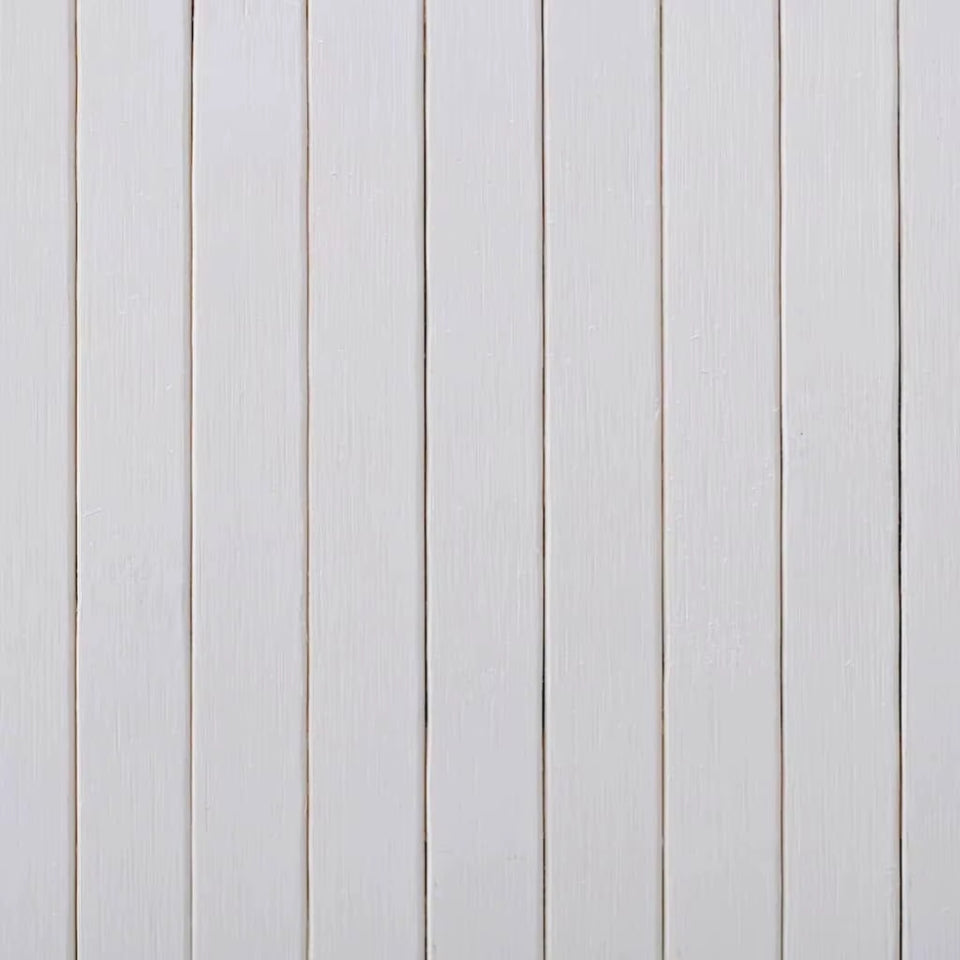 Paravent Bambou Grand Format blanc 165×600 cm — Modulable