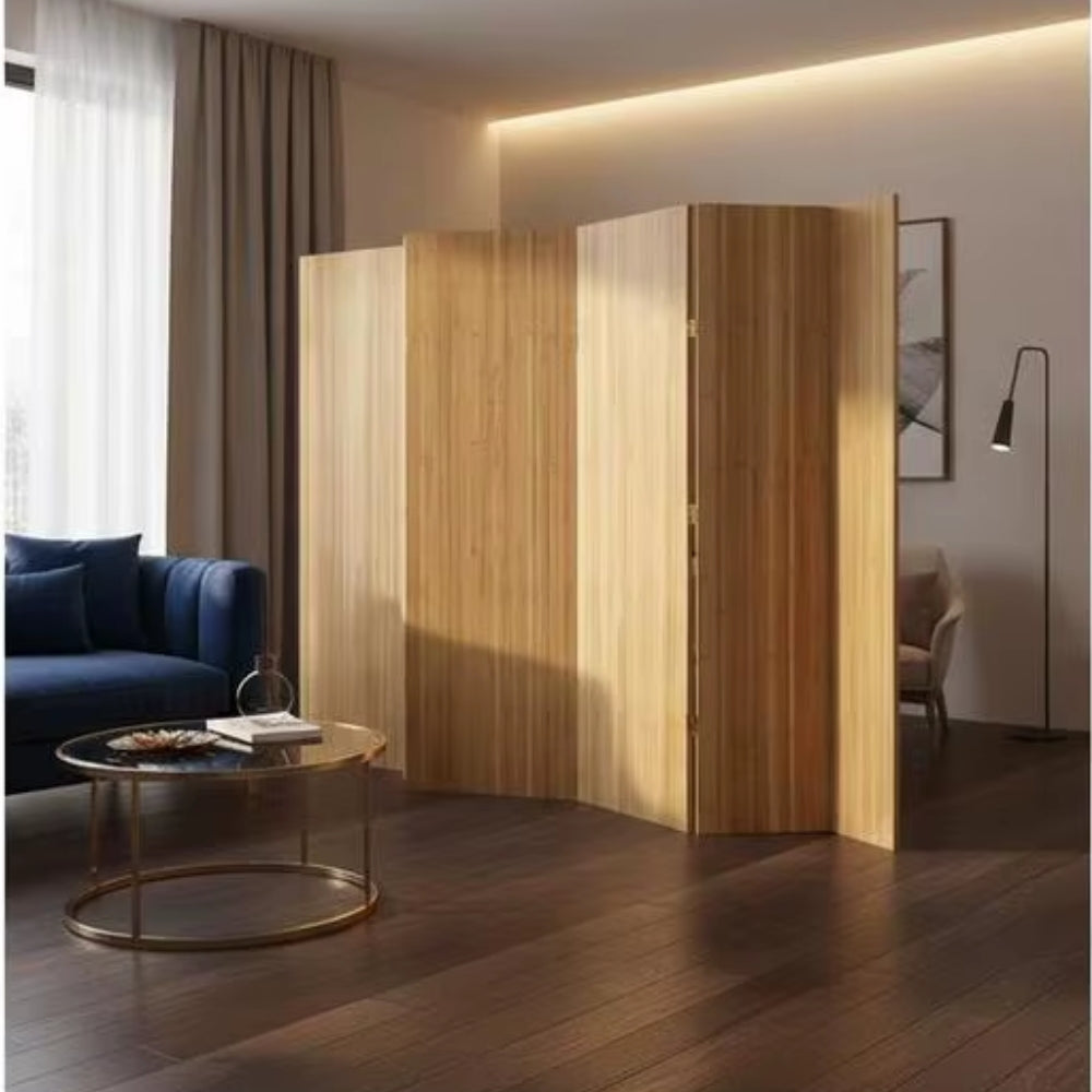 Paravent Bambou Naturel Enroulable 250 × 165 cm — Cloison Zen Opaque