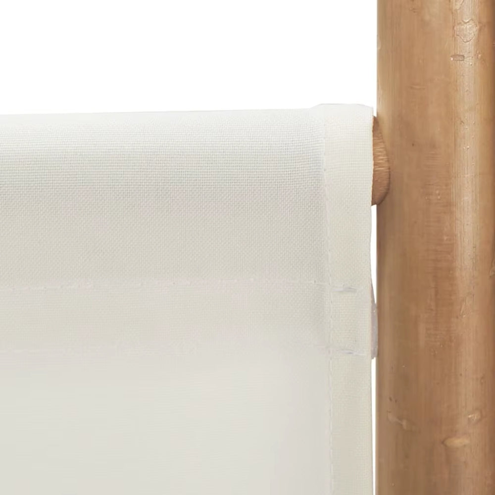 Paravent Bambou & Toile — Cloison Zen | 2 Largeurs au Choix
