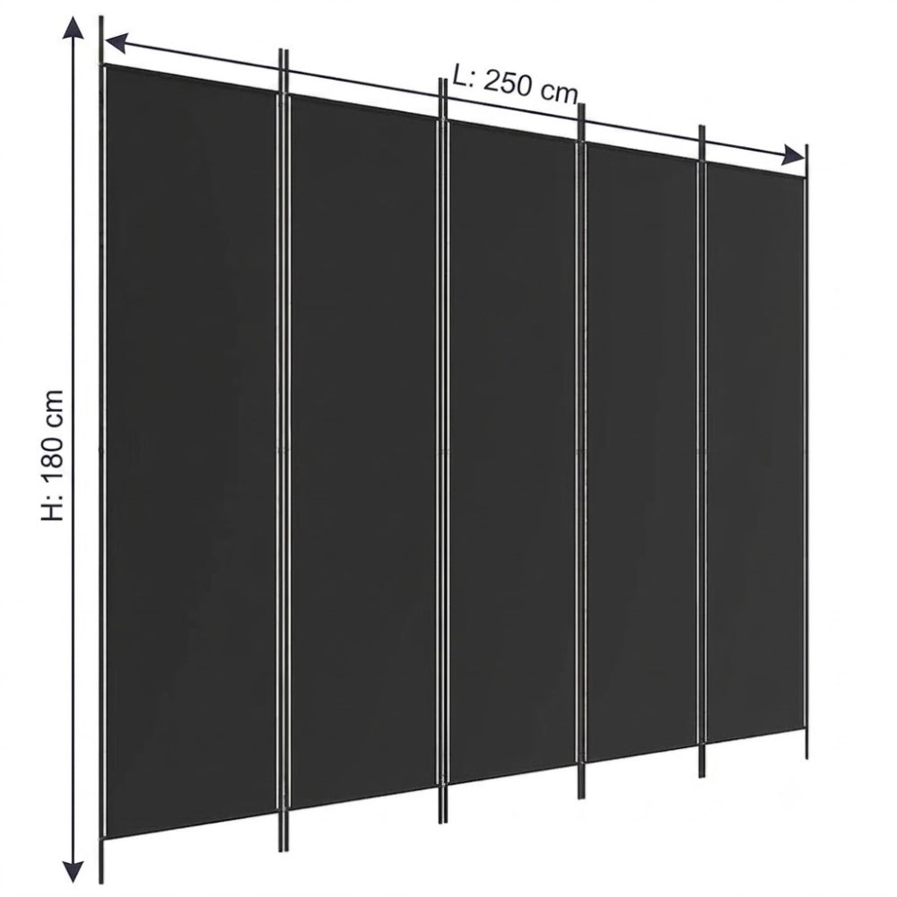 Paravent Tissu Translucide Pliable — Modèle 4