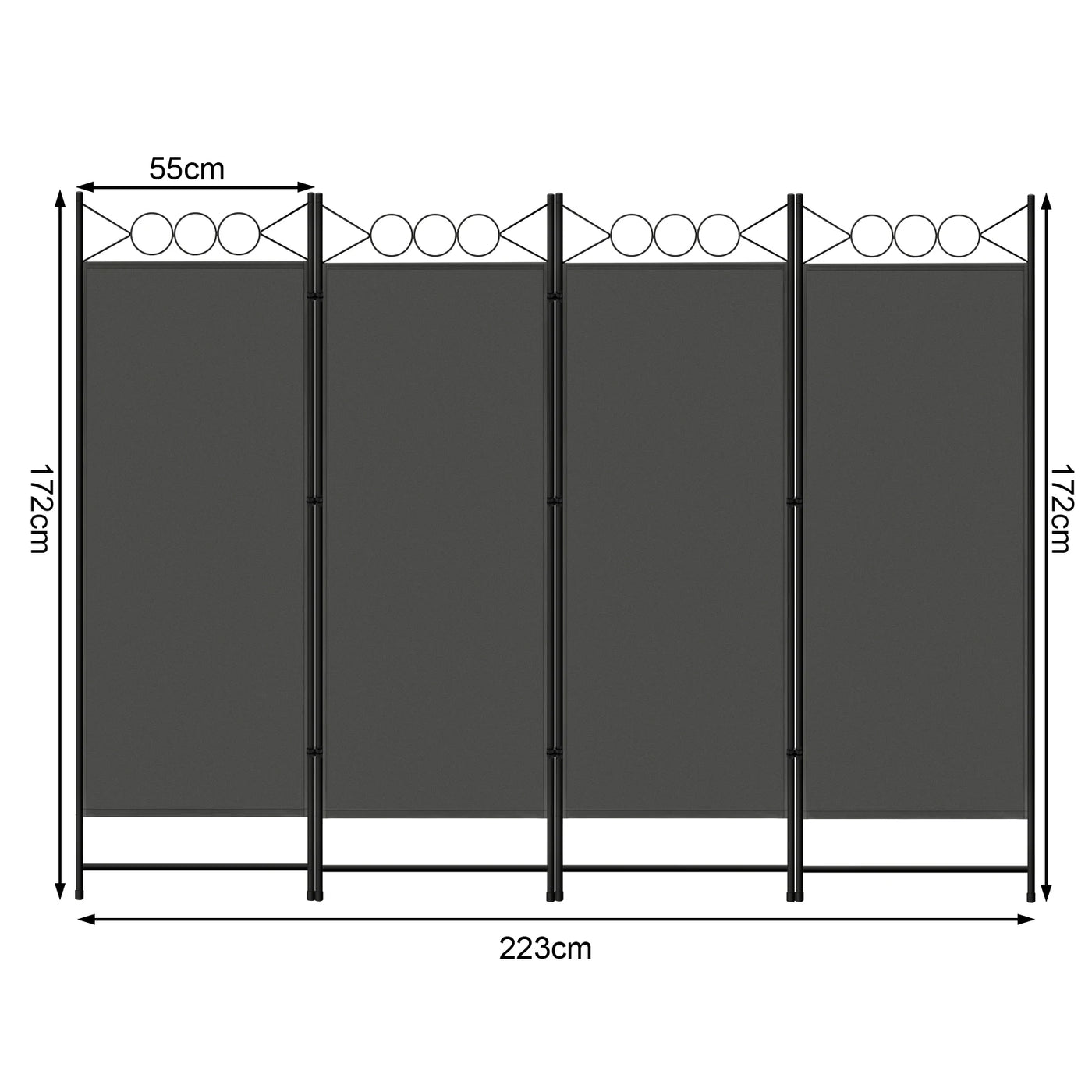 Paravent 3 ou 4 Panneaux — Cloison Polyvalente Intérieur & Extérieur