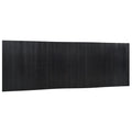 Paravent Bambou Noir Grand Format — Cloison XXL Naturelle & Graphique