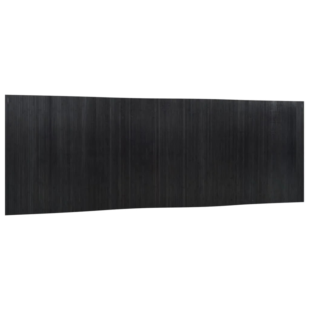 Paravent Bambou Noir Grand Format — Cloison XXL Naturelle & Graphique