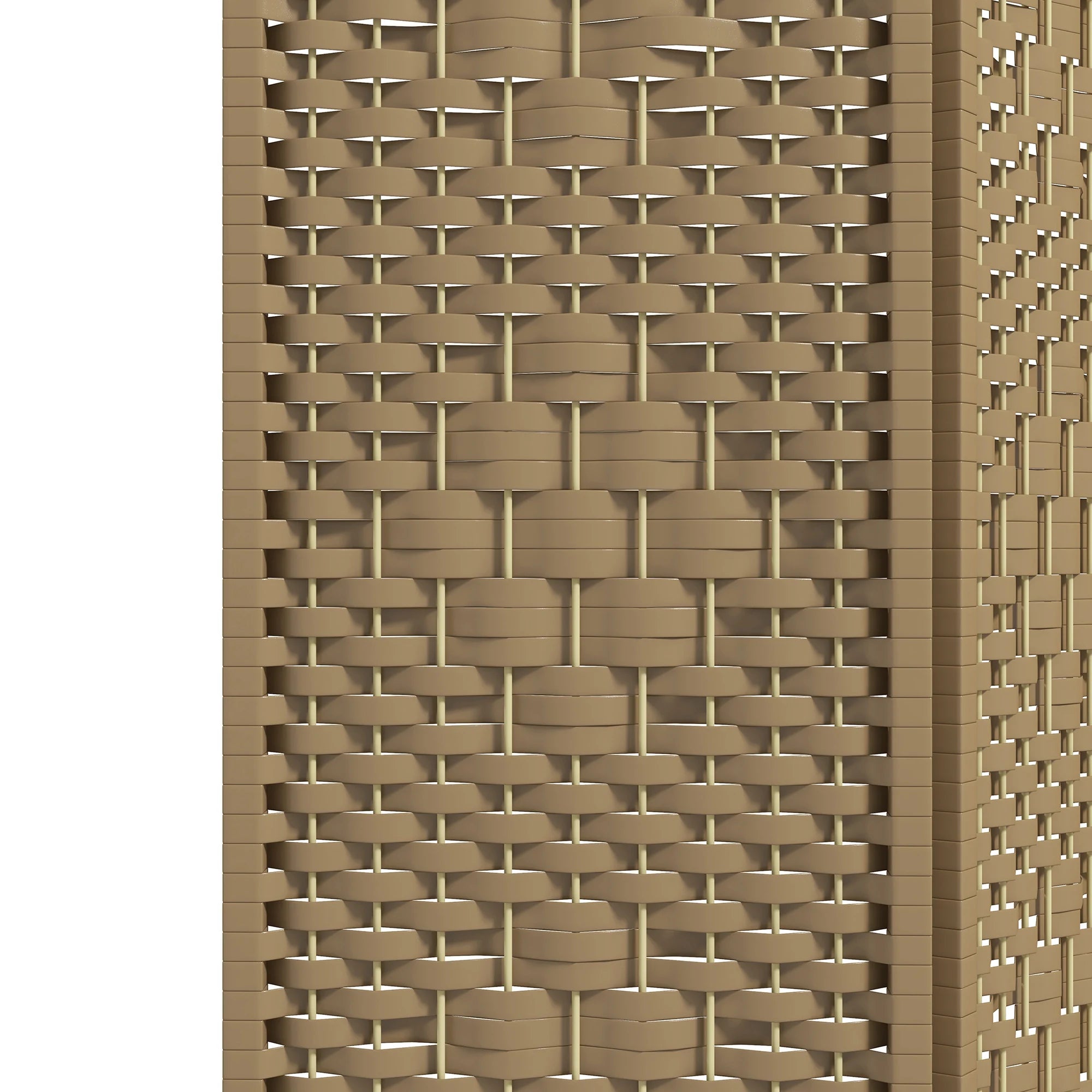 Paravent 3 Panneaux Blanc — Cloison Légère Chambre & Salon 120 × 170 cm