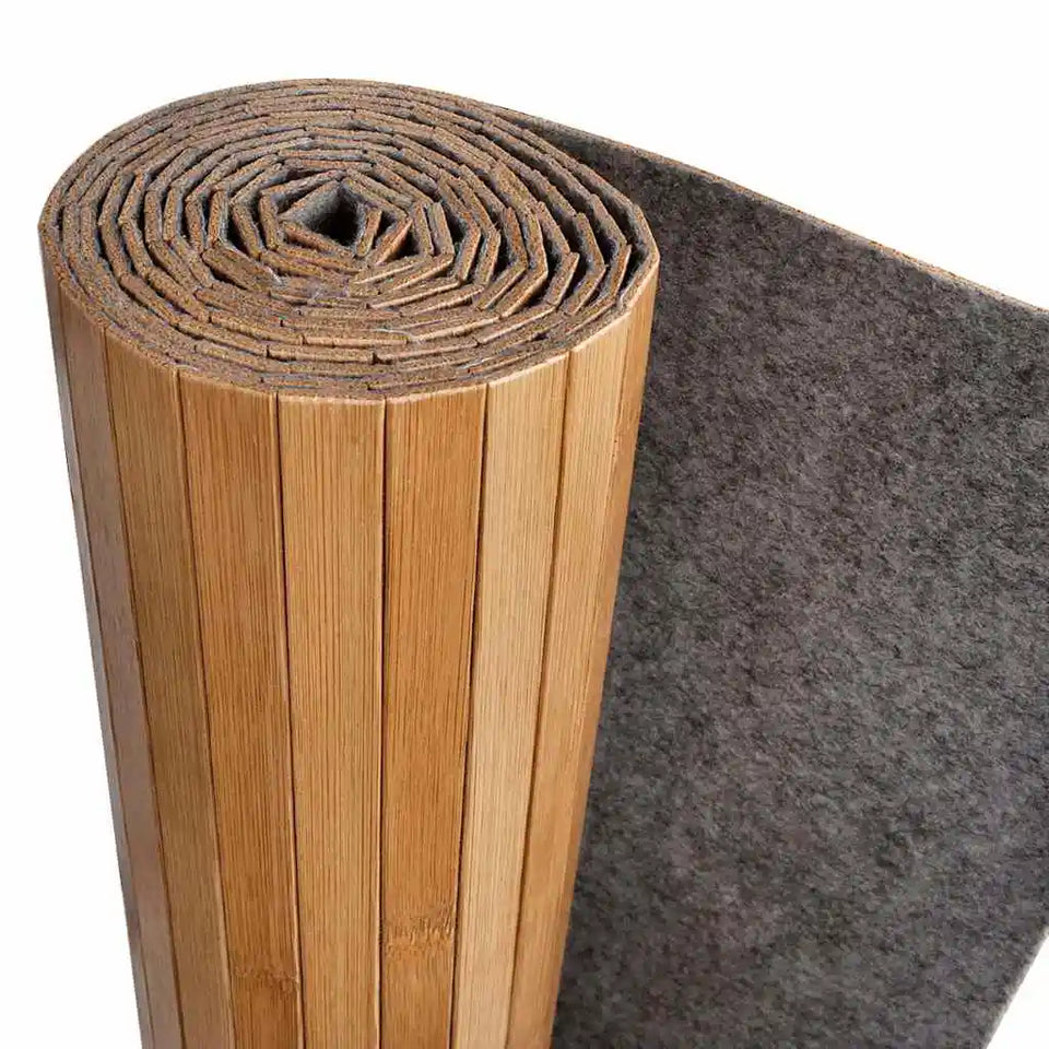 Paravent Bambou Naturel — Grande Largeur 250 × 165 cm