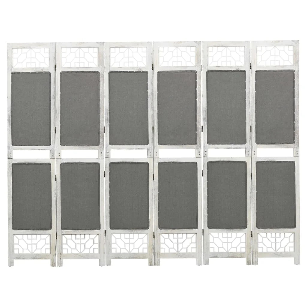 Paravent 3 Panneaux Tissu & Bois MDF — Cloison Élégante & Durable