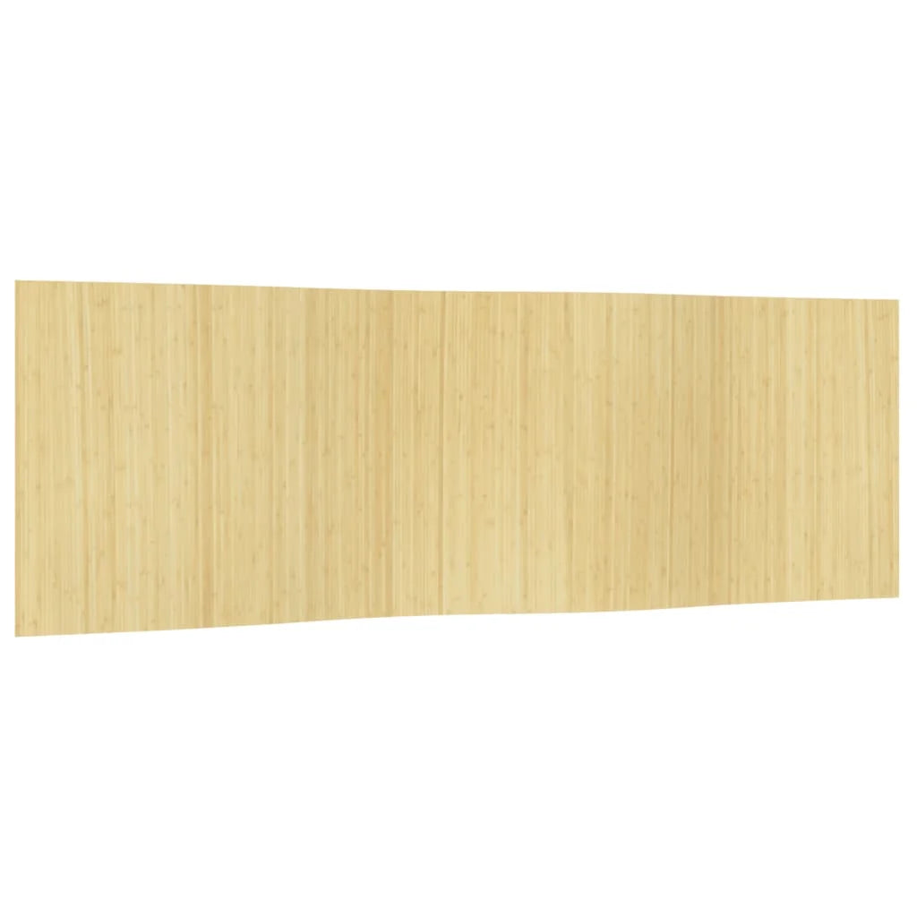 Paravent Bambou Noir Grand Format — Cloison XXL Naturelle & Graphique