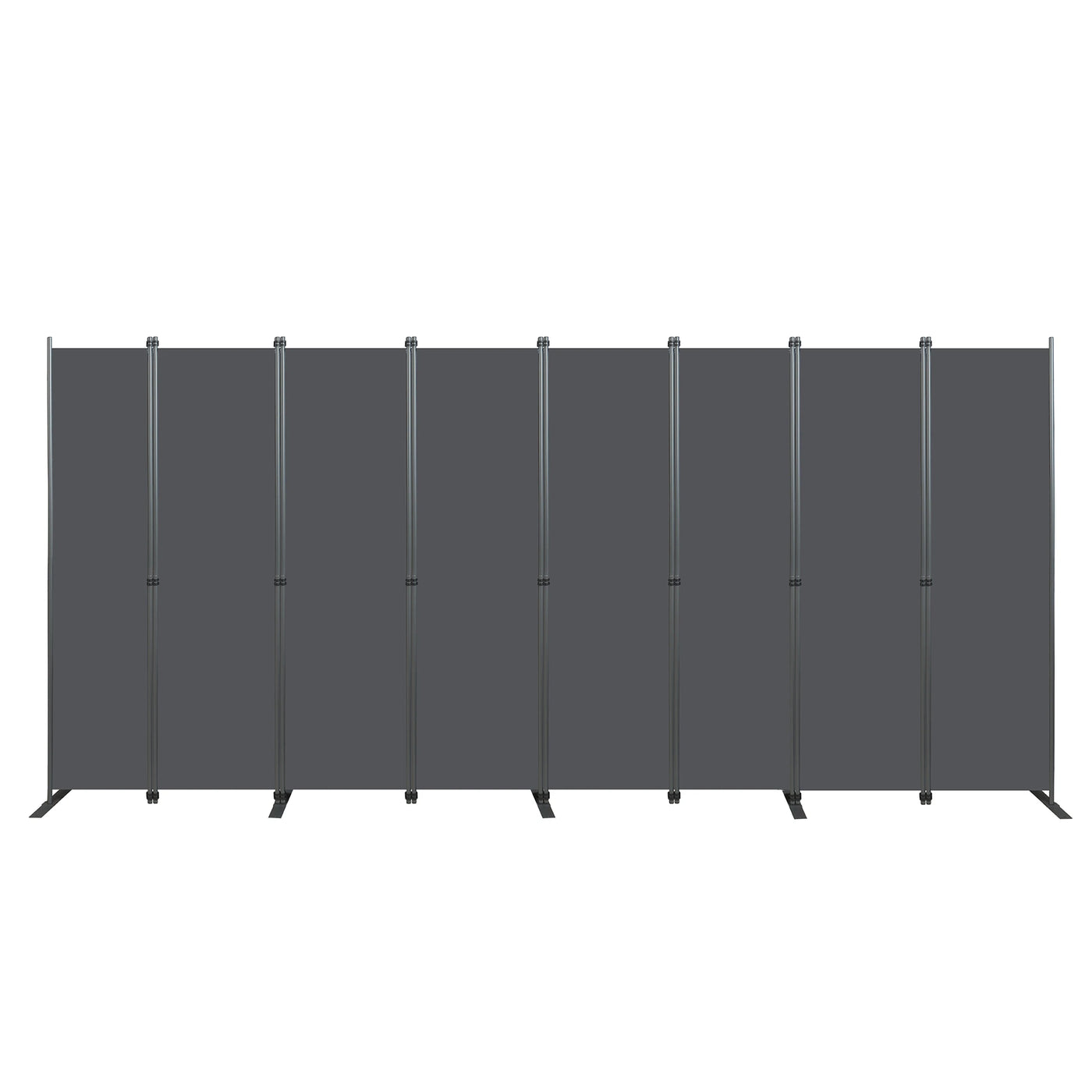 Paravent Tissu Gris Grand Format — Séparateur Carré 180 × 180 cm