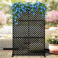 Panneau Acier Extérieur Anticorrosion Motif C — Jardin & Patio