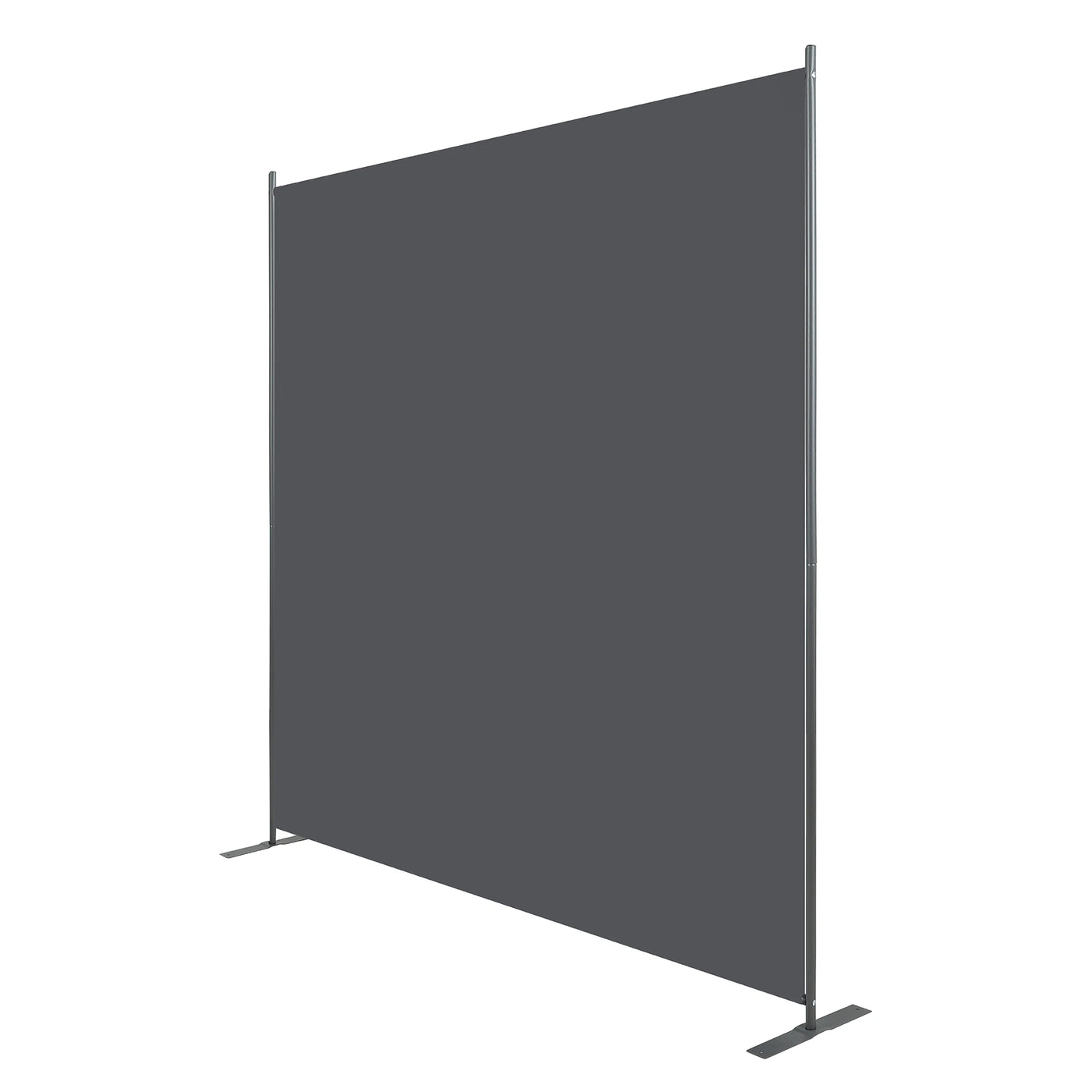 Paravent Tissu Gris Grand Format — Séparateur Carré 180 × 180 cm