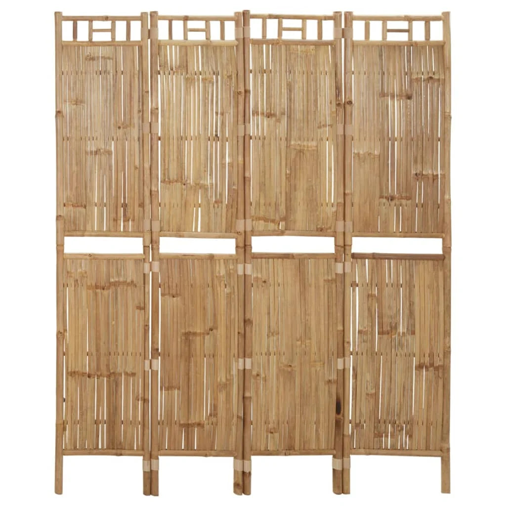 Paravent 3 Panneaux Bambou — Design Tropical & Look Naturel