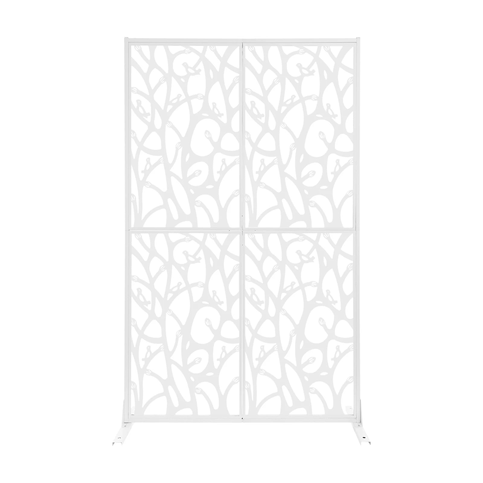 Paravent Motif Oiseaux — Cloison Décorative Intérieur & Extérieur 115 × 183 cm