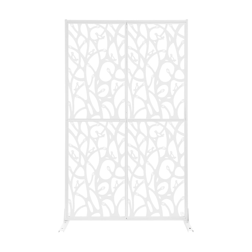 Paravent Motif Oiseaux — Cloison Décorative Intérieur & Extérieur 115 × 183 cm