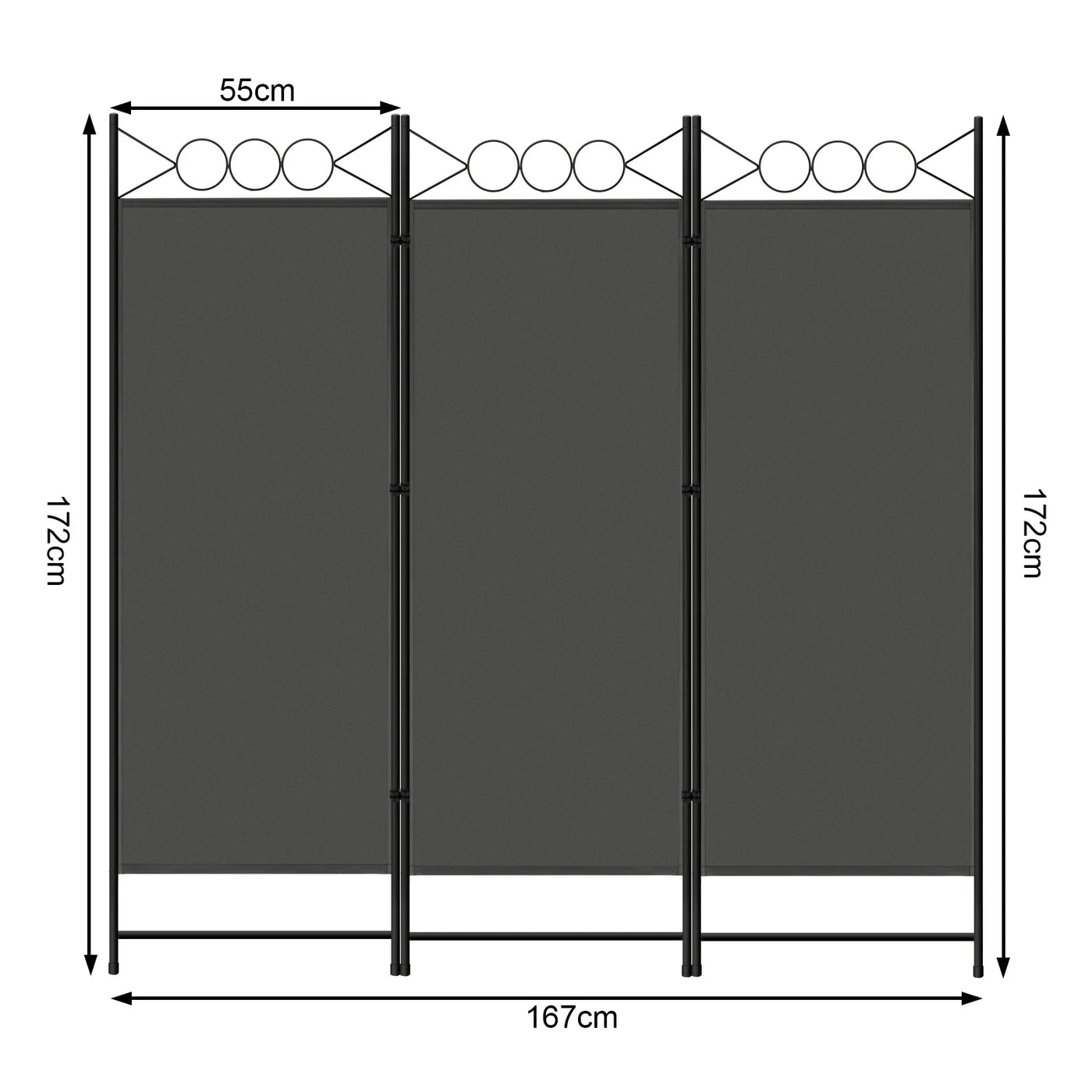 Paravent 3 ou 4 Panneaux — Cloison Polyvalente Intérieur & Extérieur