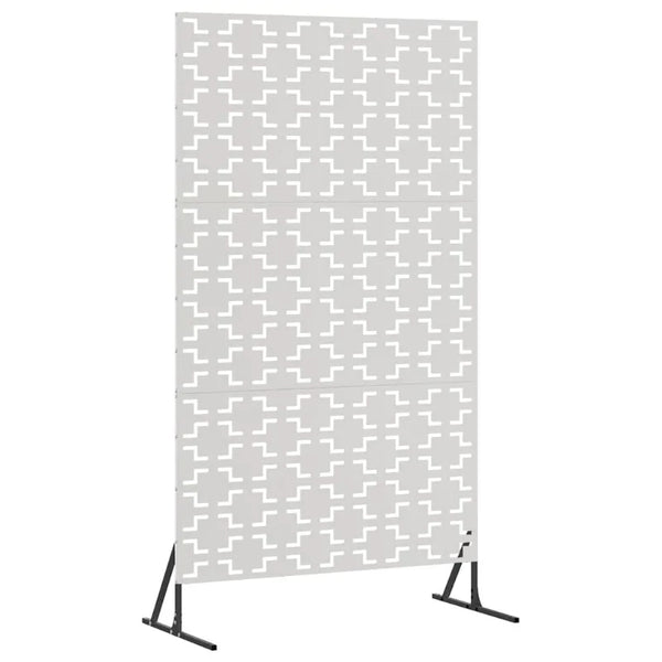 Paravent d'Extérieur en Acier Gris Anthracite 100×180 cm