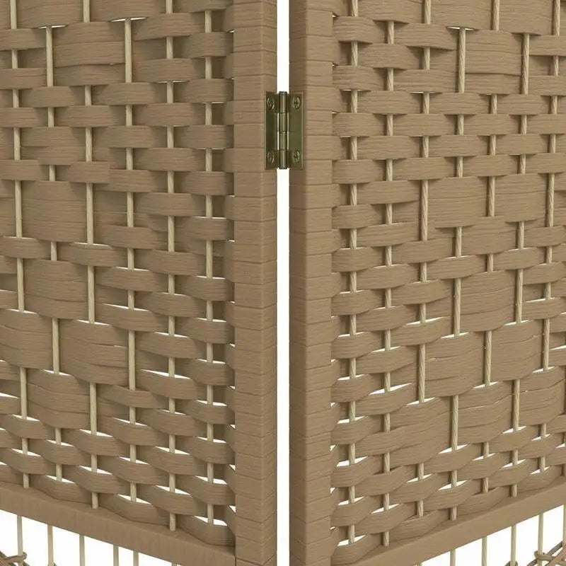 Paravent 3 Panneaux Corde Tressée — Cloison Ajourée & Ventilée 120 × 170 cm