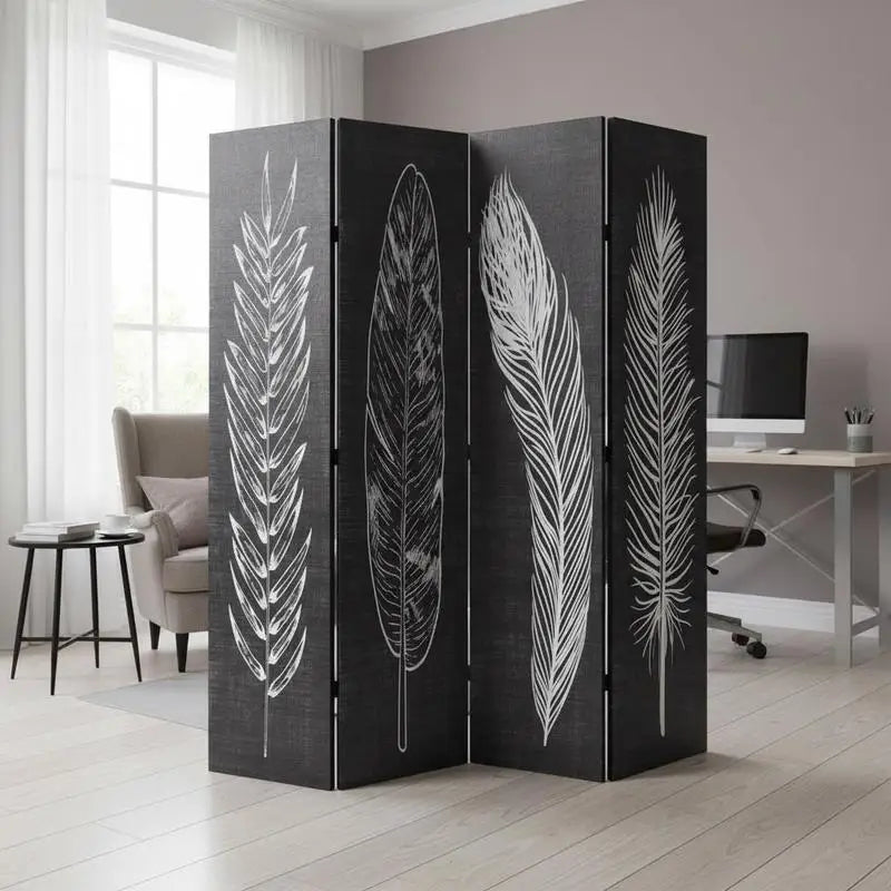 Paravent Polaire Imprimé sur Cadre Bois — Disponible en 4 Dimensions