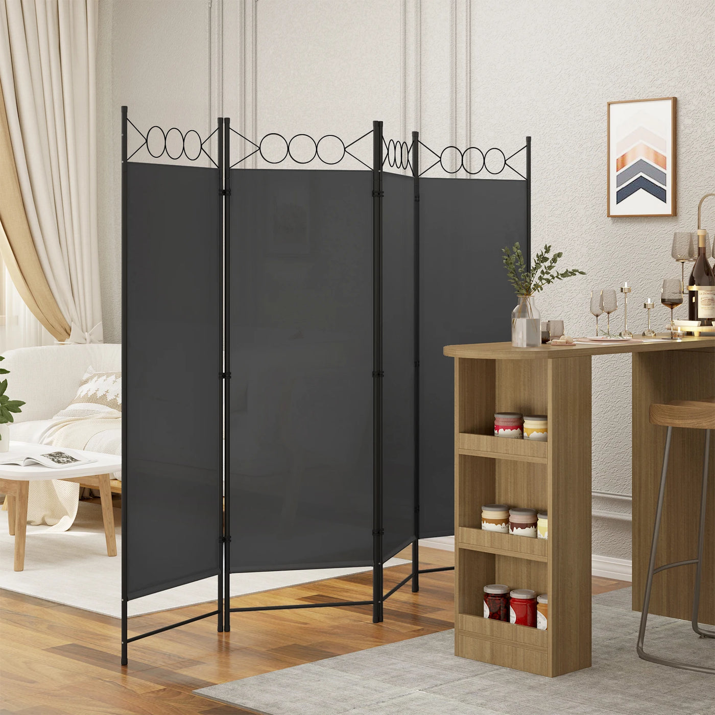 Paravent 3 ou 4 Panneaux — Cloison Polyvalente Intérieur & Extérieur