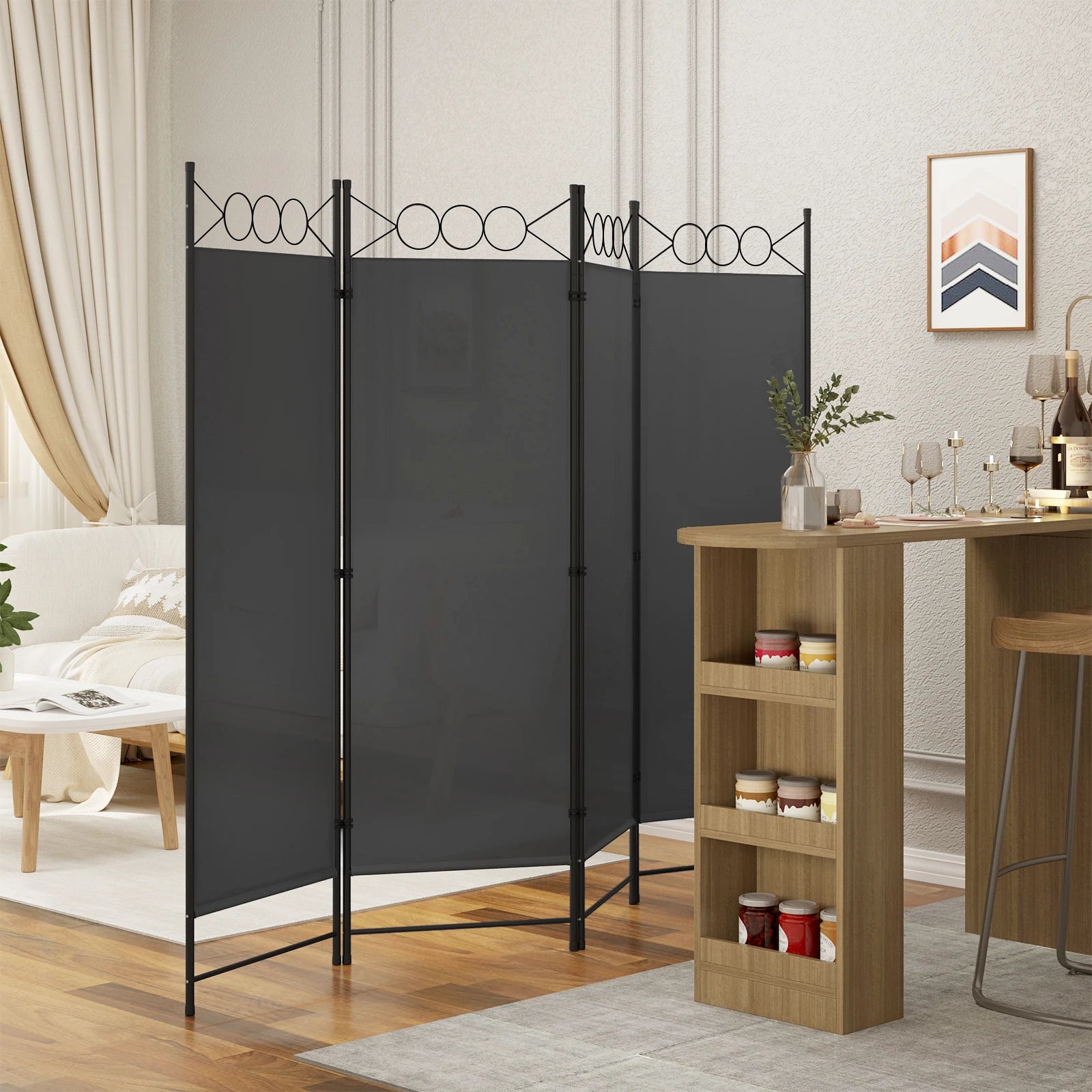 Paravent 3 ou 4 Panneaux — Cloison Polyvalente Intérieur & Extérieur