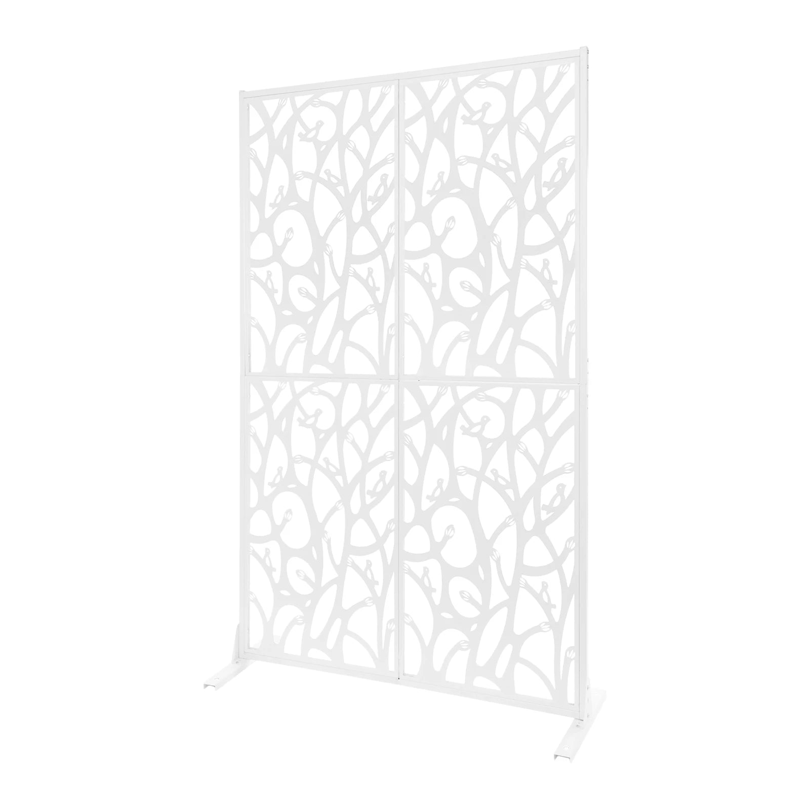 Paravent Motif Oiseaux — Cloison Décorative Intérieur & Extérieur 115 × 183 cm