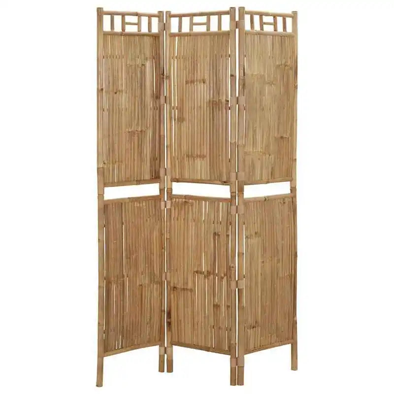 Paravent 3 Panneaux Bambou — Design Tropical & Look Naturel