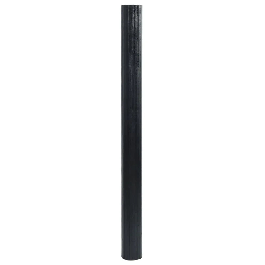 Paravent Bambou Noir Grand Format — Cloison XXL Naturelle & Graphique