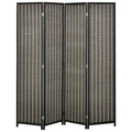 Paravent 4 Panneaux en Bambou — Grand Format Carré 180 × 180 cm