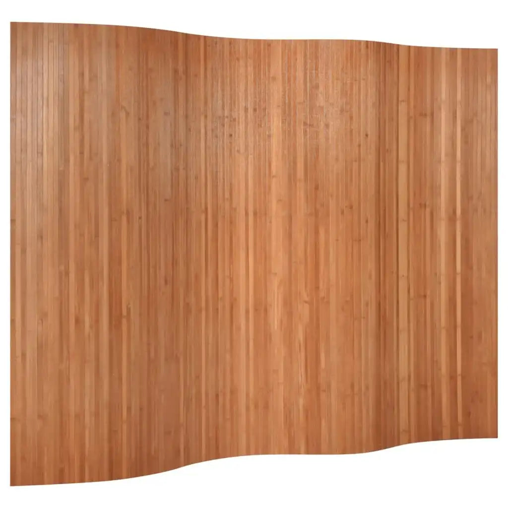 Paravent Bambou Brun — Grand Format 165 × 250 cm