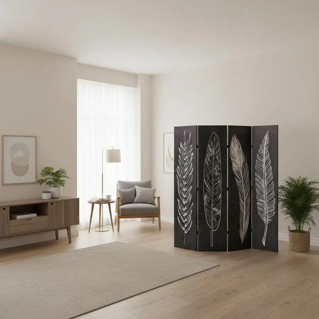 Paravent Polaire Imprimé sur Cadre Bois — Disponible en 4 Dimensions