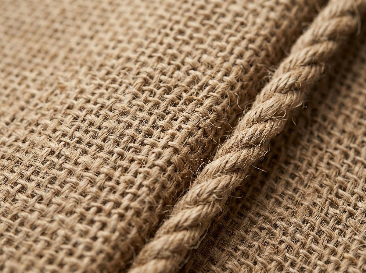 paravent 3 panneaux rustique corde pochettes - detail