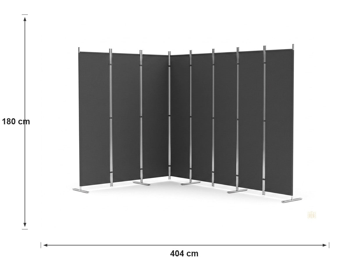 paravent 8 panneaux grand format 404x180 dimensions