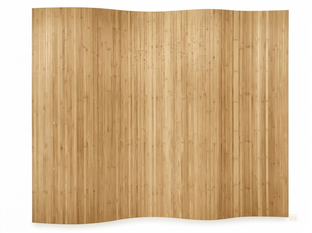 fond blanc bambou naturel