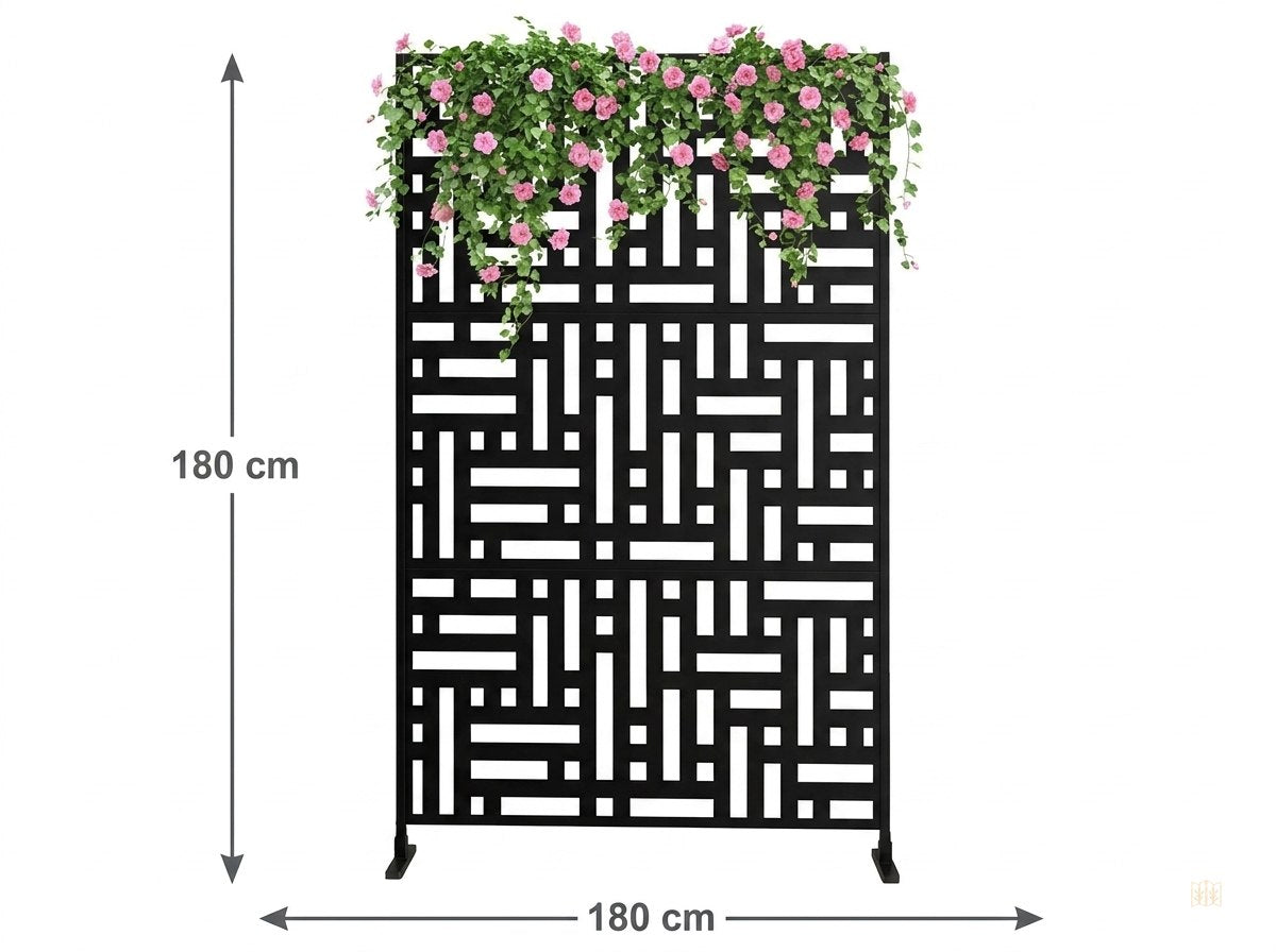 paravent exterieur metal inoxydable brise vue - dimensions