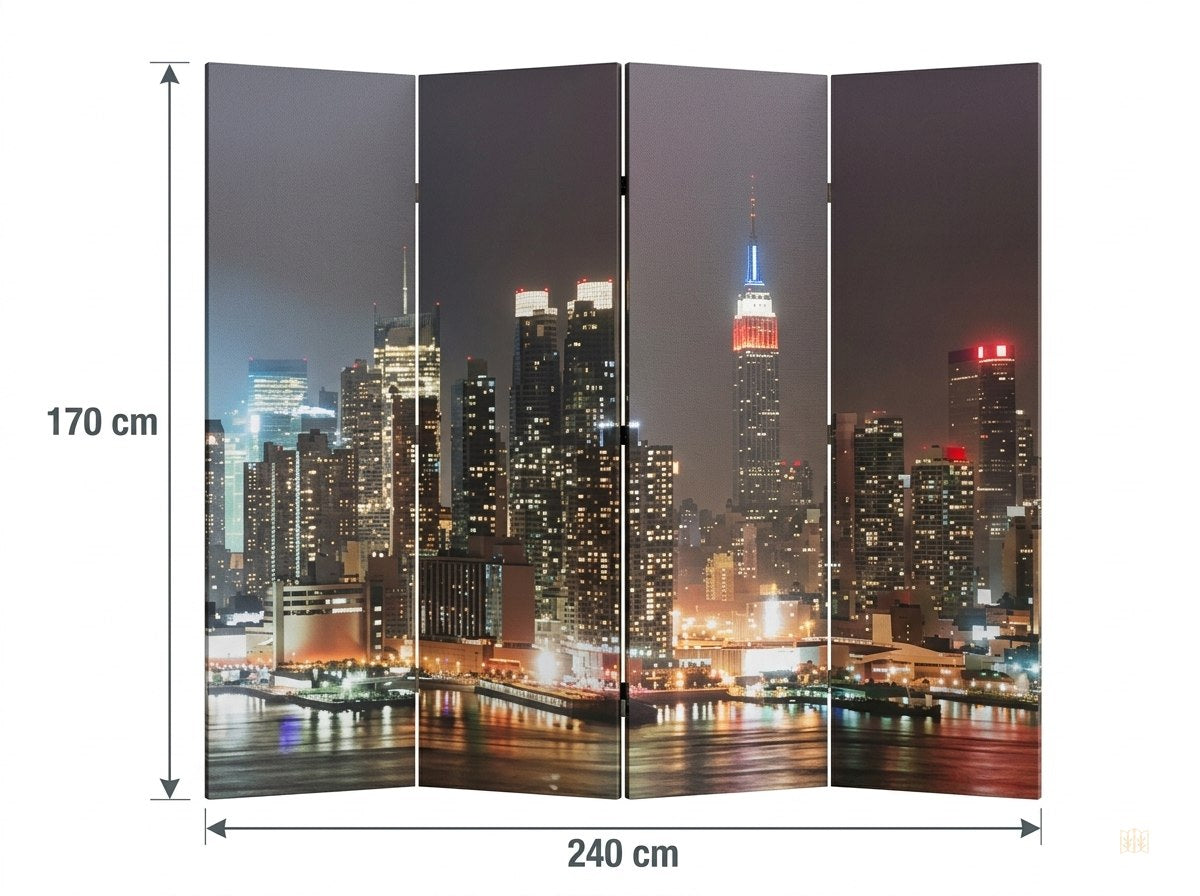 paravent imprime recto verso toile - dimensions